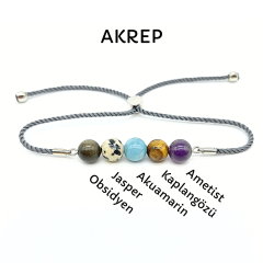 Akrep Burcu Doğal Taş Bileklik