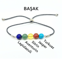 Başak Burcu Doğal Taş Bileklik