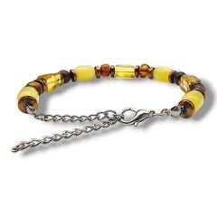 Kaplangözü Doğal Taşlı Baltık Damla Kehribar Bileklik