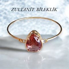 Zultanit Damla Kesim Doğal Taş Bileklik