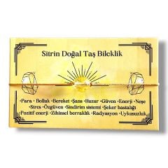 Sitrin Doğal Taş Bileklik