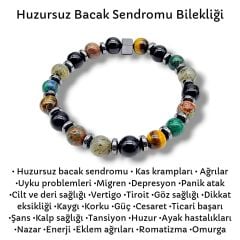Huzursuz Bacak Sendromu Doğal Taş Bileklik